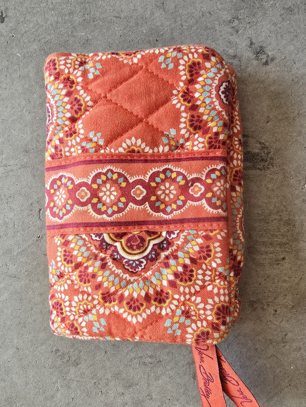 Vera Bradley Coral Multi Quilted Wallet